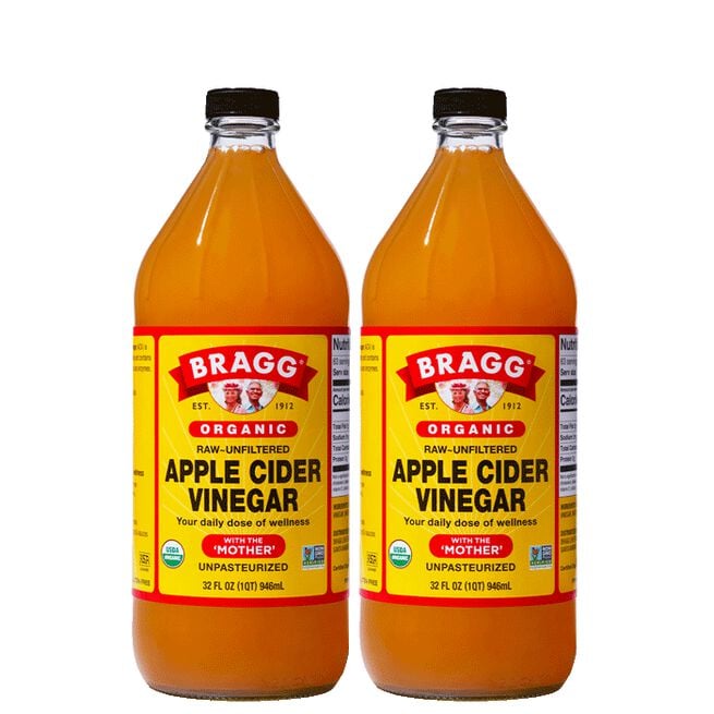 2 x Bragg Apple Cider Vinegar EKO, 946 ml 2 x Bragg Apple Cider Vinegar EKO, 946 ml