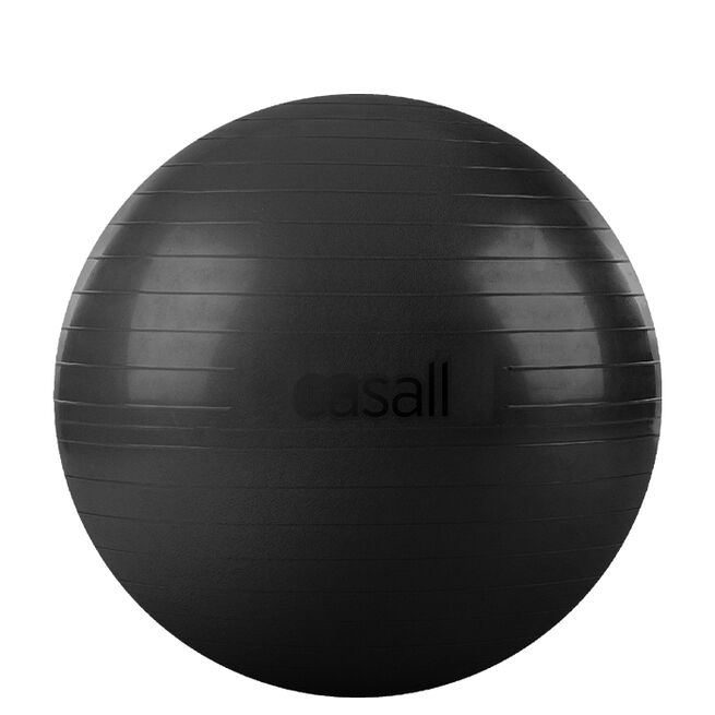 Casall Exercise Ball 60-65 cm, Black Pilatesboll Svart