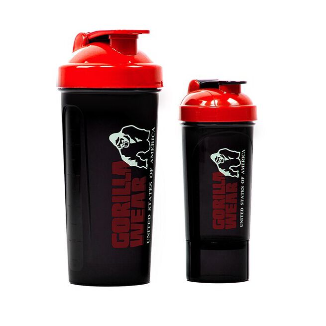 Shaker XXL 1000 ml, Black/Red  Shaker XXL Svart/Röd 1000 ml