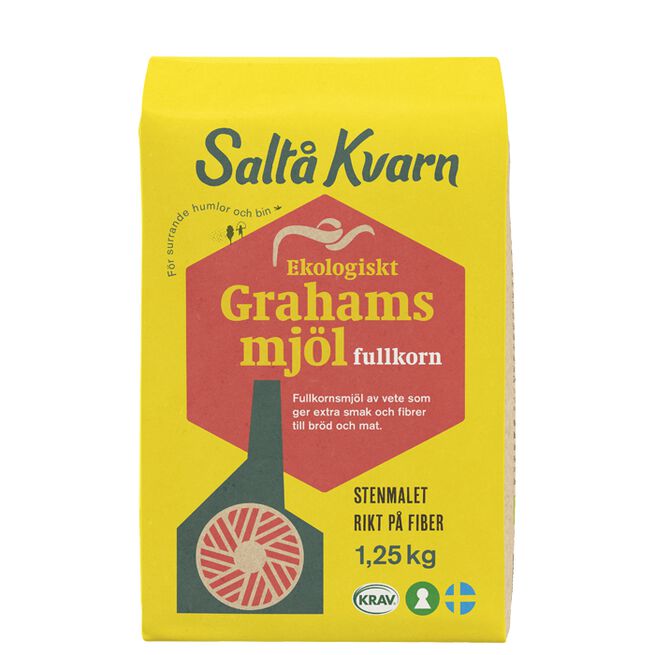 Grahamsmjöl 1,25 kg  Grahamsmjöl 1,25 kg