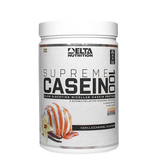 Supreme Casein 100, 900 g, Vanilla Caramel 