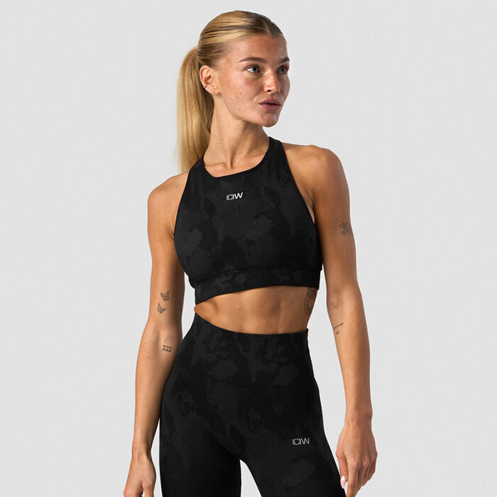 Camo shop sports bra