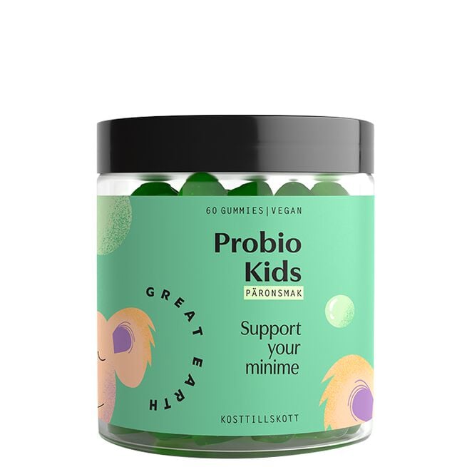 Great Earth Probio Kids Päron 60 Gummies