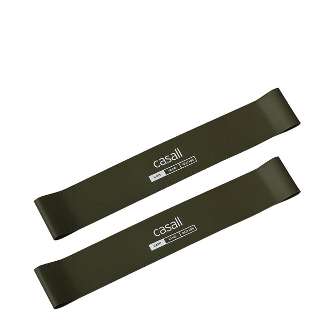 Rubber Band Light 2pcs, Hard, Green Gummiband 2-pack
