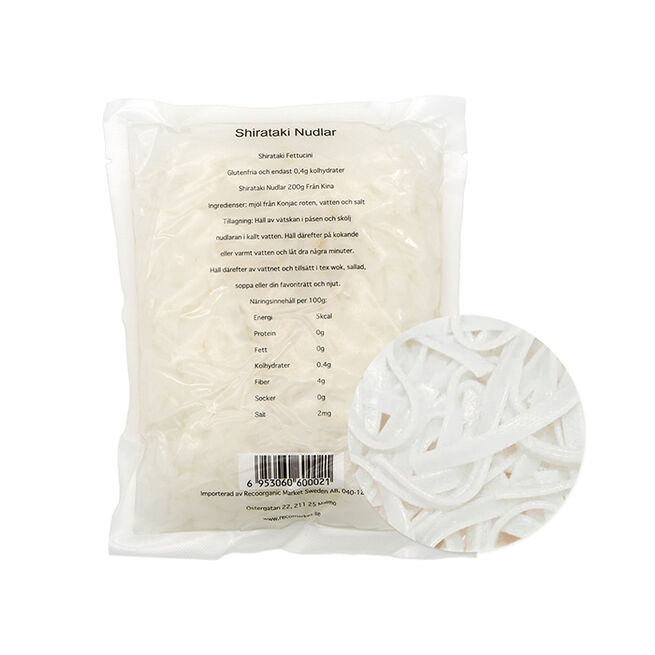 Shirataki Fettucini 200 g Shirataki Fettucini 200 g