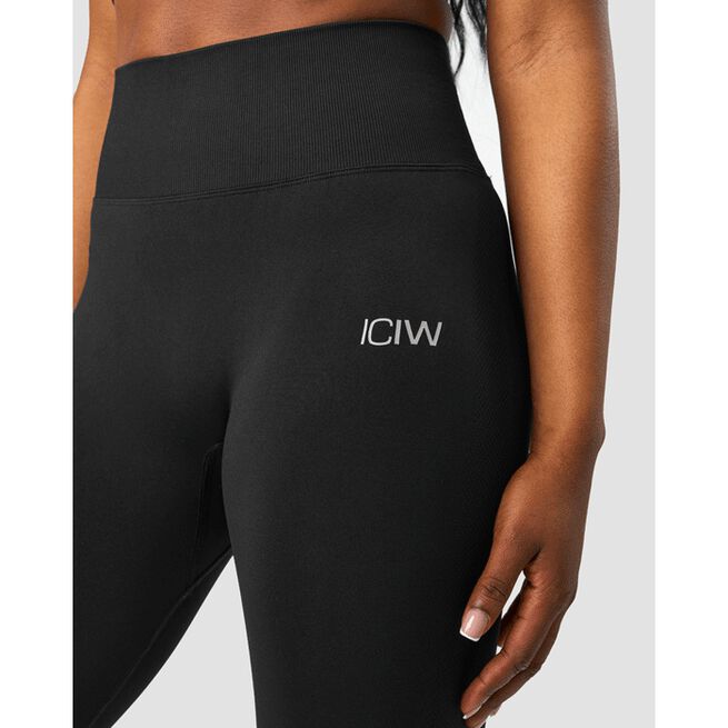 Define Seamless Scrunch Tights, Black, L  Define Seamless Scrunch Tights, Black