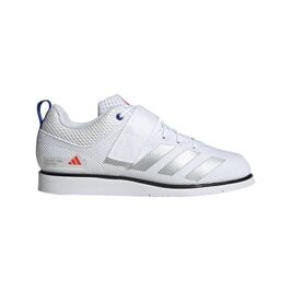 Adidas Powerlift 5, White/Silver, 40 2/3  Powerlift 5 Skor Vit Silver