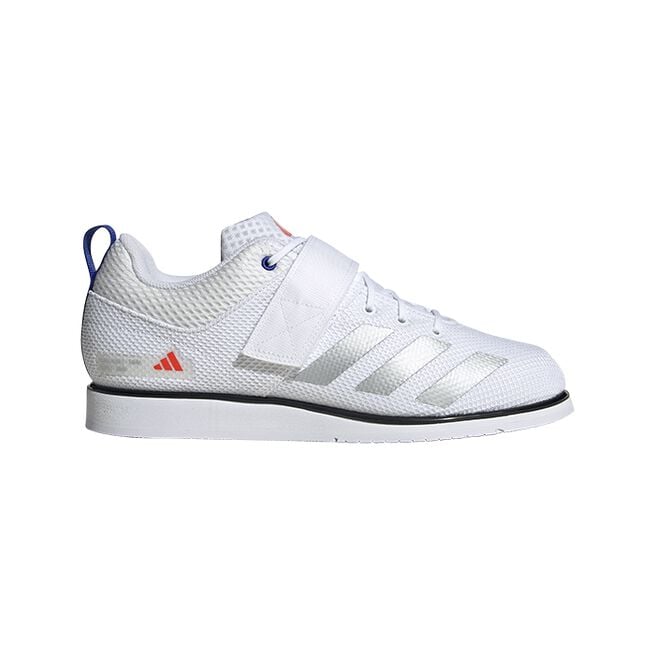 Adidas Powerlift 5, White/Silver, 38 2/3 Powerlift 5 Skor Vit Silver