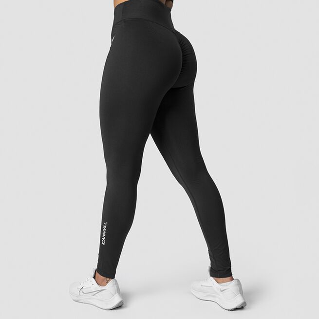 Scrunch Tights, Black, L  Scrunch Tights, Black
