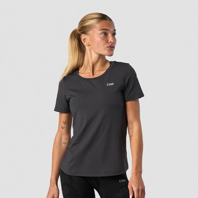 Training T-shirt Wmn, Dark Grey, XS  Training T-shirt Wmn, Dark Grey