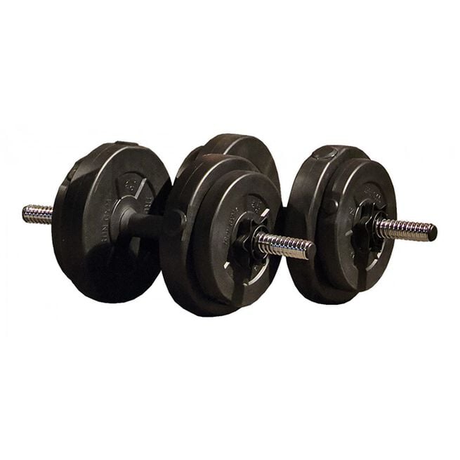 Iron Gym, 15kg Adjustable Dumbbell Set Iron Gym Justerbar Hantelset 15kg