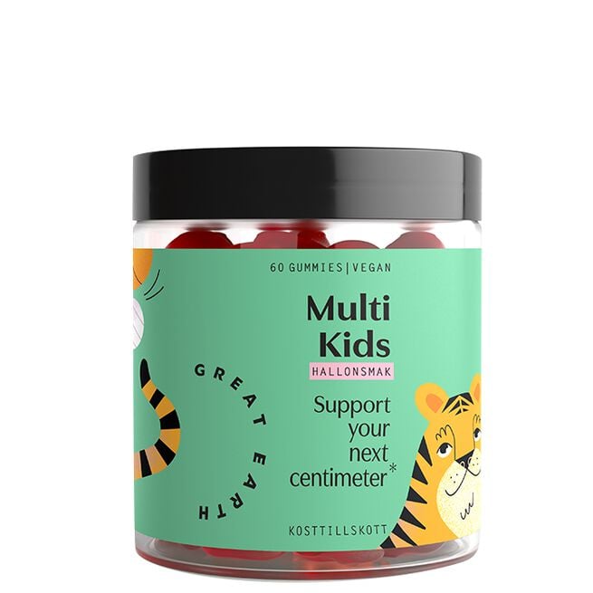 Great Earth Multi Kids Hallon 60 Gummies