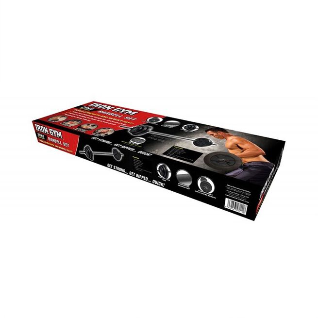 Iron Gym 20kg Adjustable Barbell Set  Justerbart Skivstångsset 20 kg