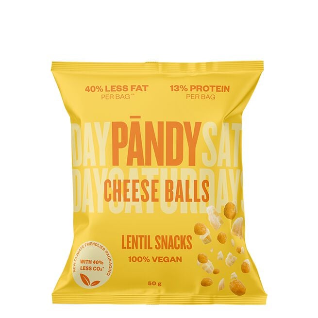 Pändy Lentil snacks Cheese balls 50 g Pändy Lentil snacks Cheese balls 50 g Cheese balls