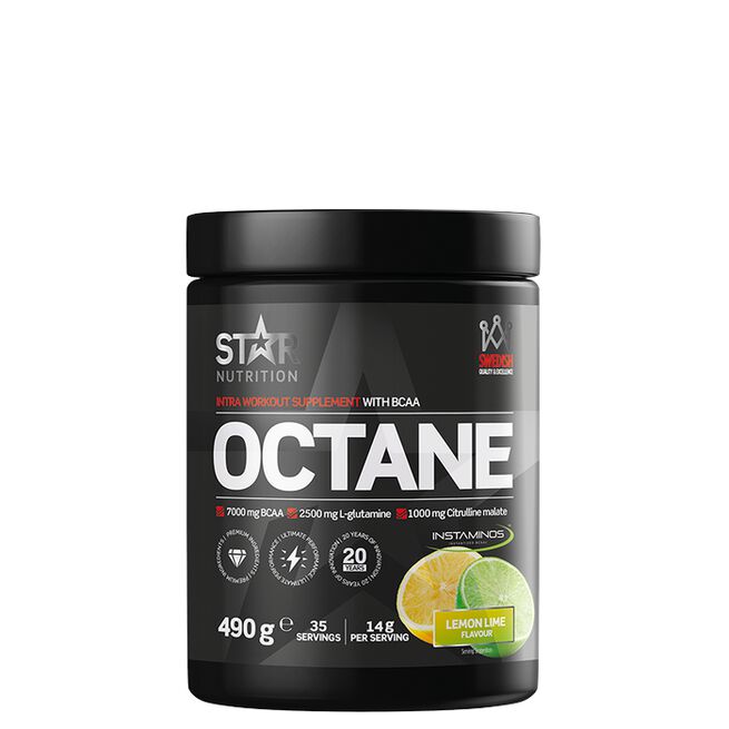 Star nutrition Octane Lemon lime Octane Intra Workout BCAA Pulver 490 g Lemon Lime Sour