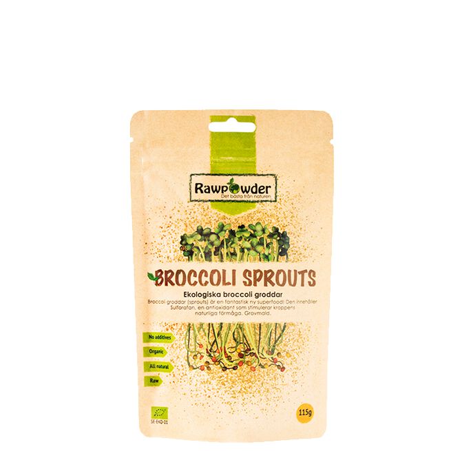 Ekologiska Broccoligroddar 115 g  Ekologiska Broccoligroddar 115 g