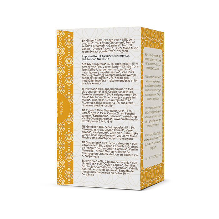 &Ouml;rtte Inspired Spirit med Lion's Mane ekstrakt 16 bags EKO
