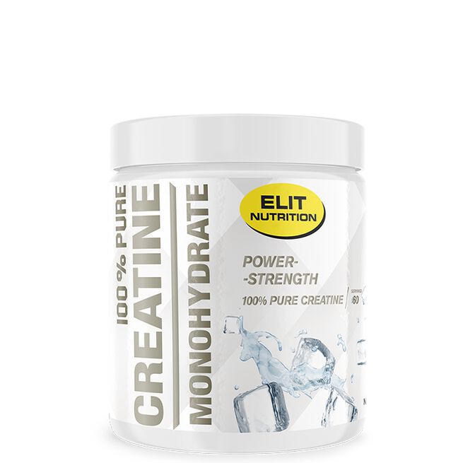 ELIT 100% Pure Creatine monohydrate, 300 g, Natural ELIT 100% Pure Kreatin Monohydrat 300 g Natural