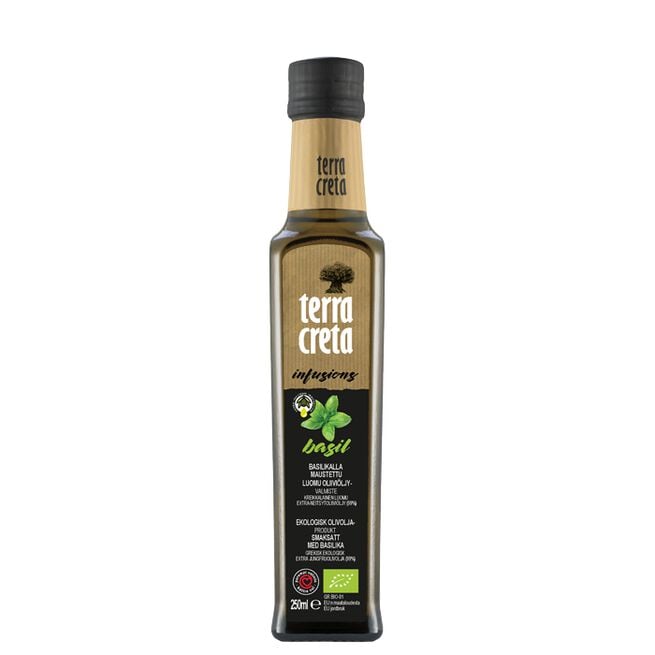 Ekologisk Extra Virgin Olivolja Basilika 250 ml Ekologisk Extra Virgin Olivolja Basilika 250 ml