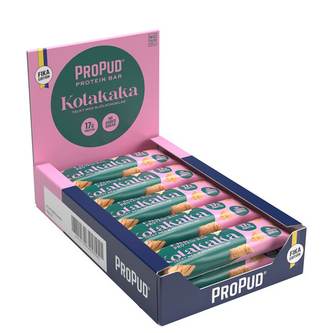 12 x ProPud Protein Bar, 55 g, Hazelnut Caramel 12 x Proteinbar 55 g Hazelnut Caramel