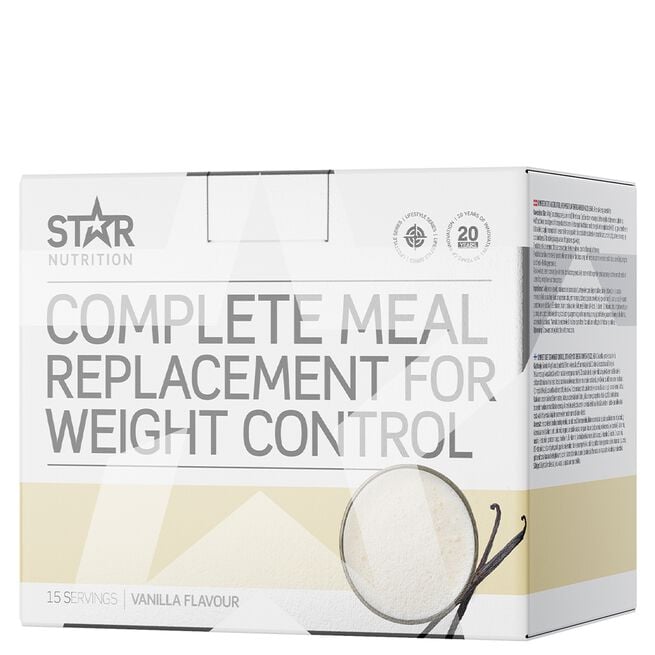 Complete Meal replacement for weight control, 15 servings, Vanilla Complete Meal Måltidsersättning Viktkontroll 15 portioner Vanilj