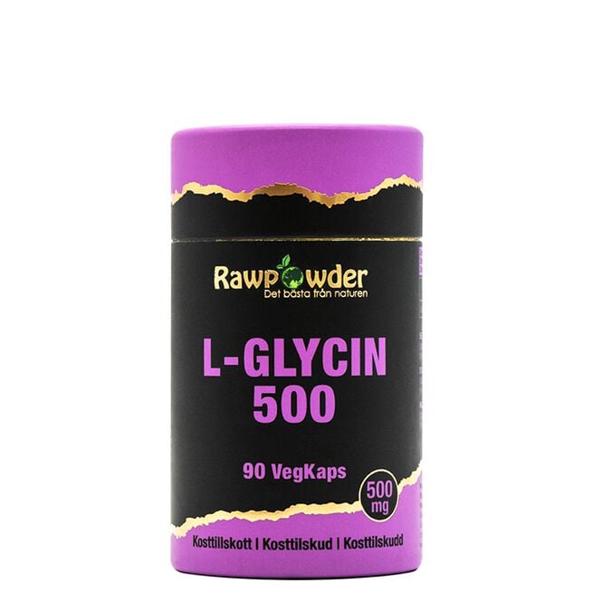 Rawpowder L-Glycin 500 mg 90 kapslar L-Glycin 500 mg 90 kapslar