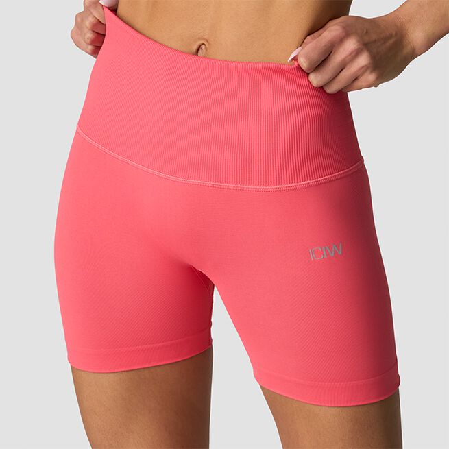Define Seamless Pocket Shorts, Dark Pink Peach, L  Define Seamless Shorts Rosa