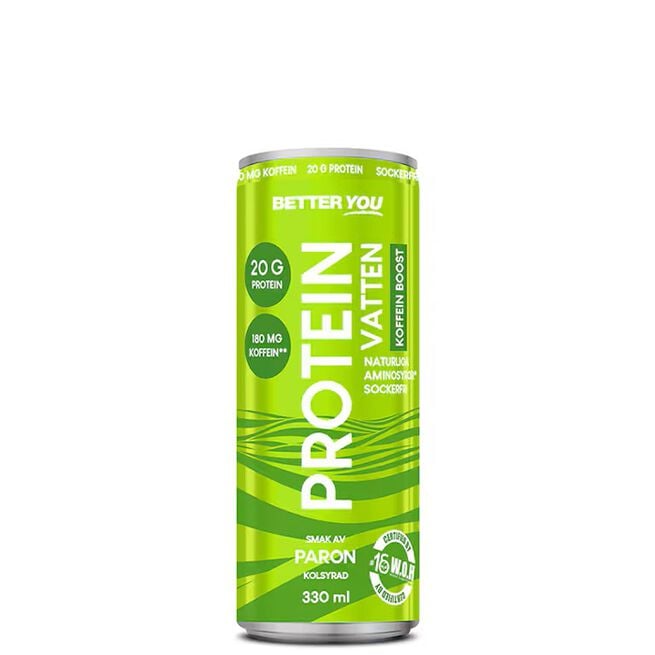 Proteinvatten Koffein Päron 330 ml Proteinvatten Koffein Päron 330 ml