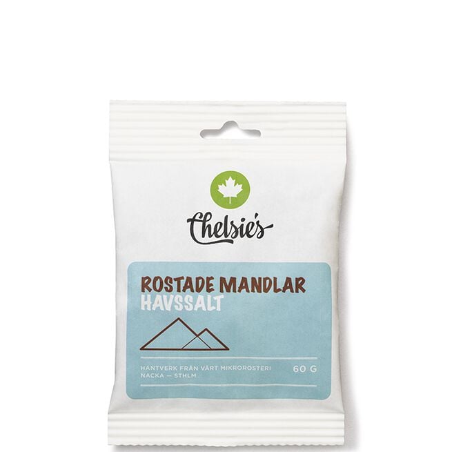 Rostade Mandlar Havssalt 60 g Rostade Mandlar Havssalt 60 g
