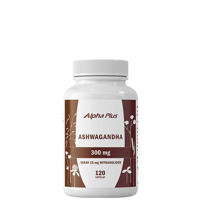 Alpha Plus Ashwagandha 120 kapslar