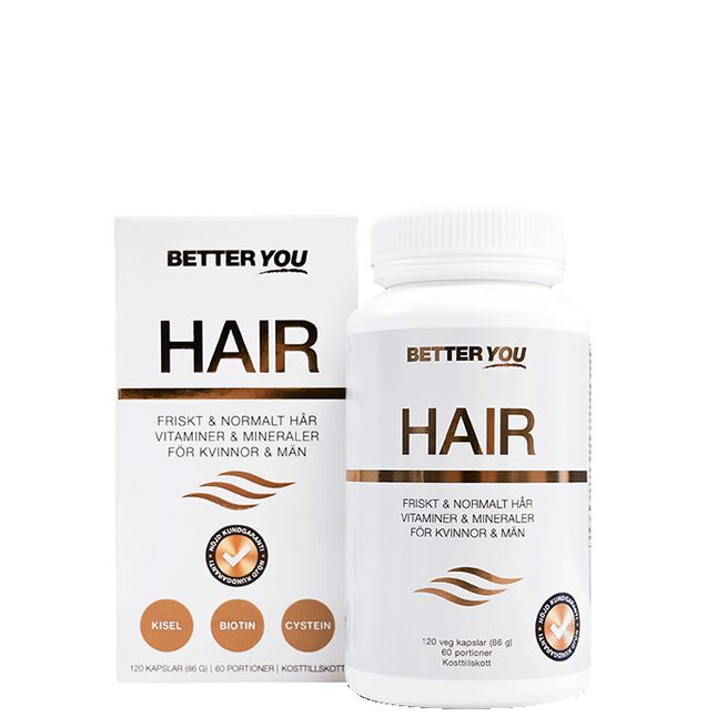 Better You Hair, 120 kapslar Hair 120 kapslar