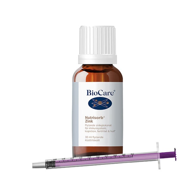 Nutrisorb Flytande Zink 30 ml Nutrisorb Flytande Zink 30 ml