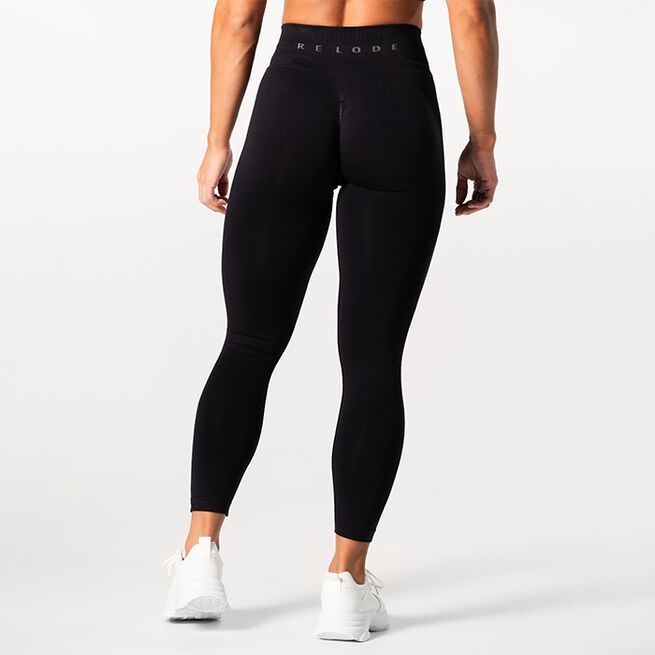 Relode Prime Scrunch Tights, Black, L  Relode Prime Scrunch Tights, Black