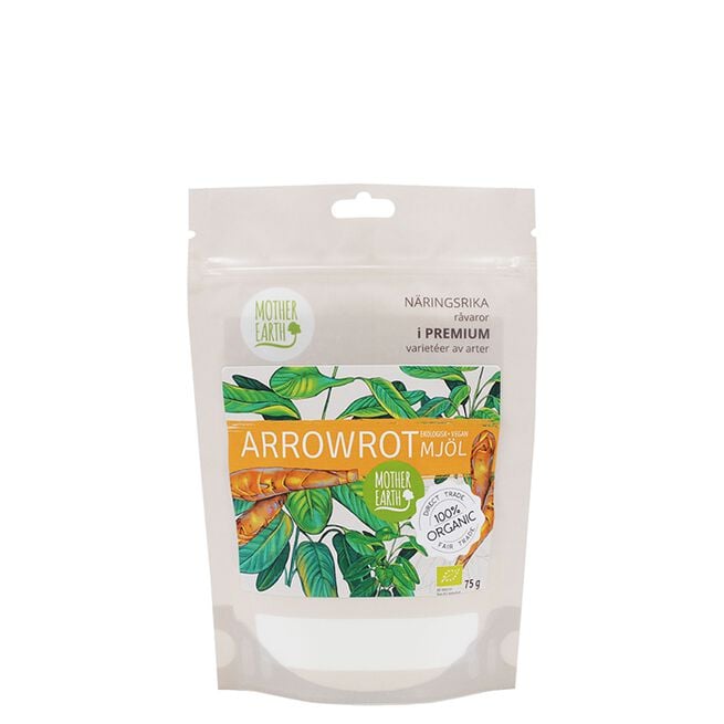 Mother Earth Arrowrotpulver Ekologisk 75 g