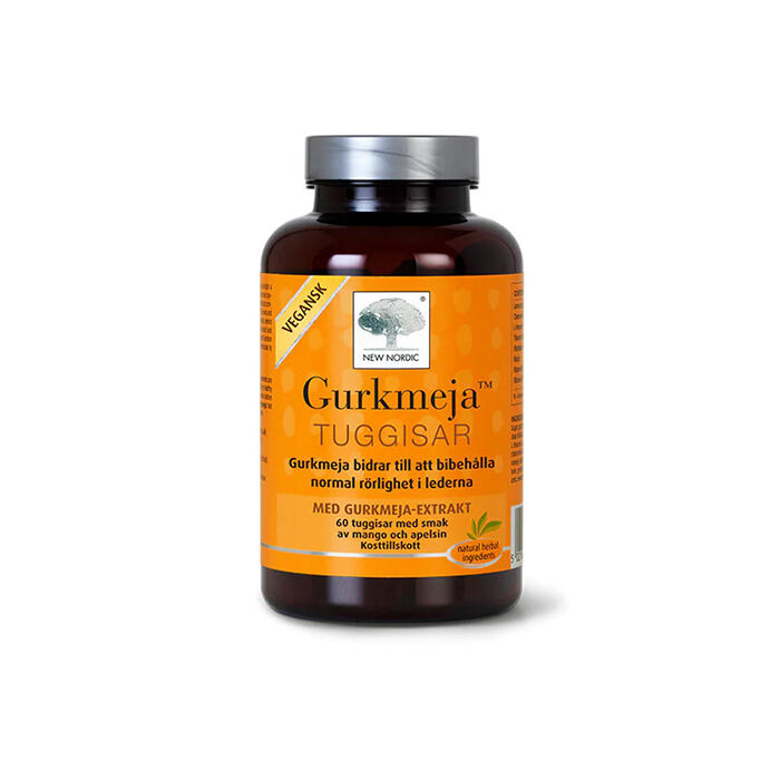 Gurkmeja tuggis 60 tabletter