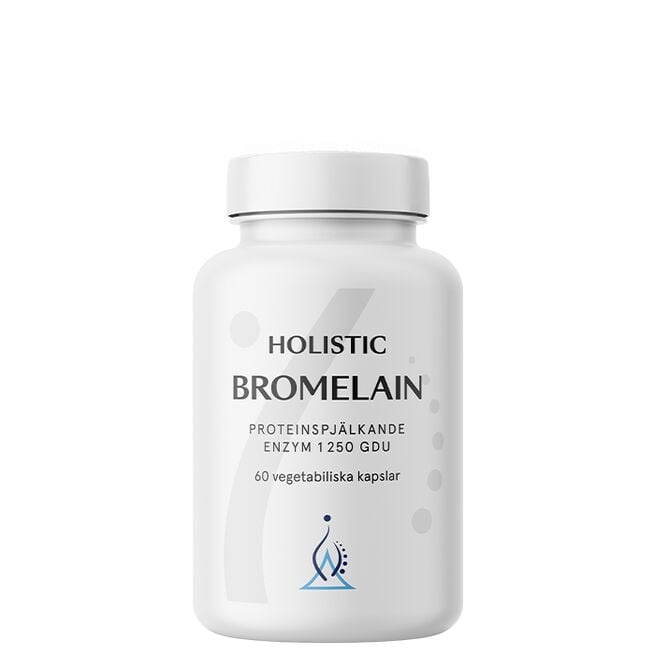 Holistic Bromelain 60 vegetabiliska kapslar Bromelain 60 vegetabiliska kapslar