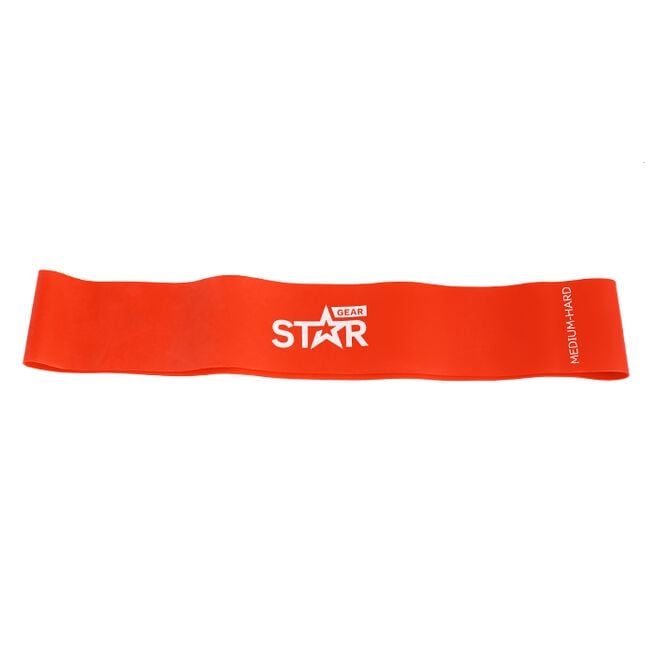 Star Gear Mini Band, Red, Medium/Hard, 600 x 10mm Star Gear Miniband
