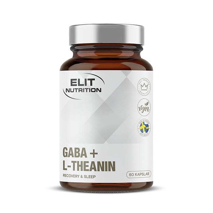 ELIT GABA + L-Theanine Aminosyror 60 kapslar