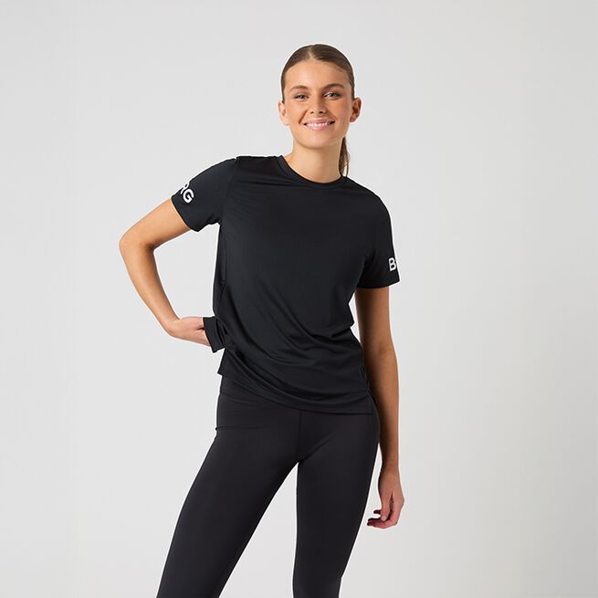 Borg T-shirt, Black Beauty, L  T-shirt Svart