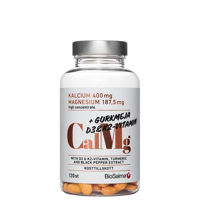 BioSalma Kalcium Och Magnesium 120 tabletter Kalcium & Magnesium 120 tabletter