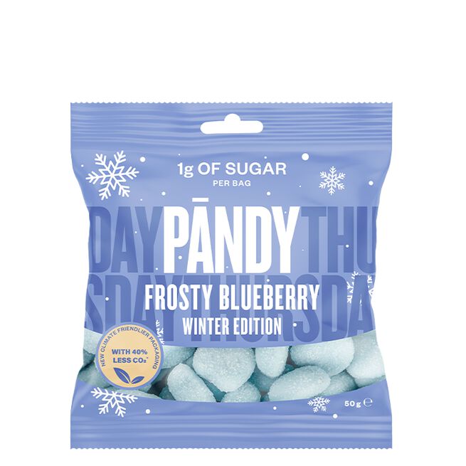 Pändy Candy 50 g Frosty Blueberry Winter Edition Pändy Candy 50 g Frosty Blueberry Winter Edition