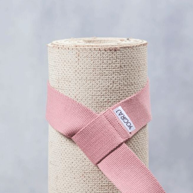 Mat Carry Strap, Heather Pink Yogiraj Mat Carry Strap, Heather Pink