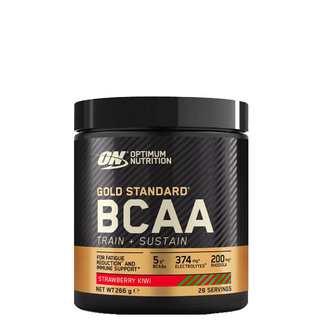 Optimum Gold Standard BCAA, 28 servings Gold Standard BCAA Pulver 28 portioner Strawberry and Kiwi