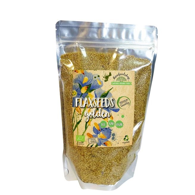 Linfrön Gula Ekologiska 500 g Linfrön Gula Ekologiska 500 g