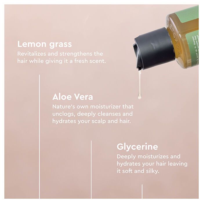 Wild Lemongrass Schampo 500 ml