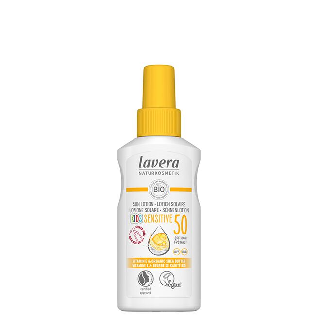 Lavera Solskydd Känslig Hud För Barn SPF 50 100 ml