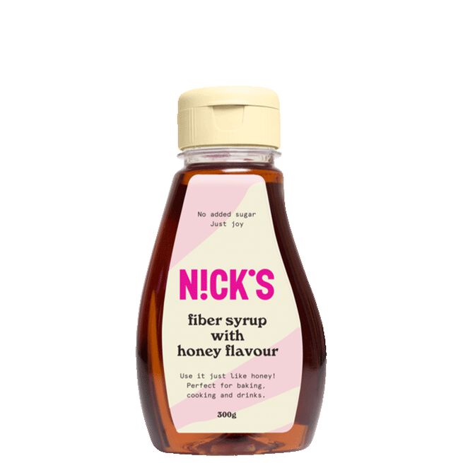 NICKS Fiber Syrup with Honey flavour, 300 g 