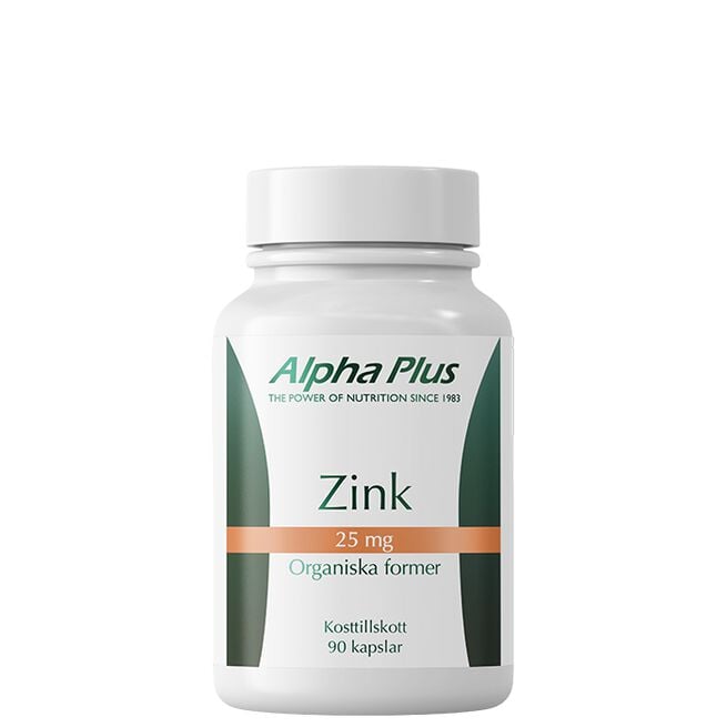 Zink 25 mg 90 kapslar Zink 25 mg 90 kapslar