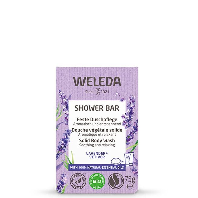 Weleda Shower Bar Lavender 75 g Duschtvål Lavendel 75 g