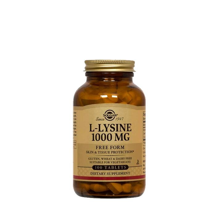 L-lysine 1000 mg 100 tabletter 